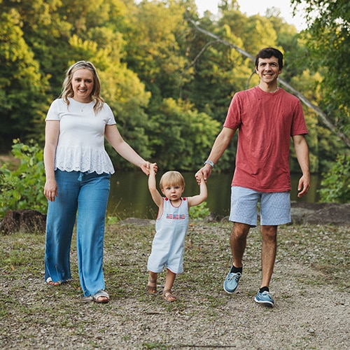 Dr. Ossa and her family Ossa Orthodontics in Caldwell, OH